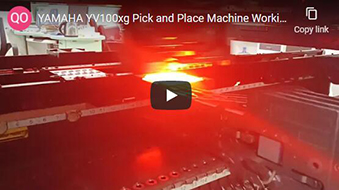 YAMAHA YV100xg Pick and Place Processo di lavoro della macchina