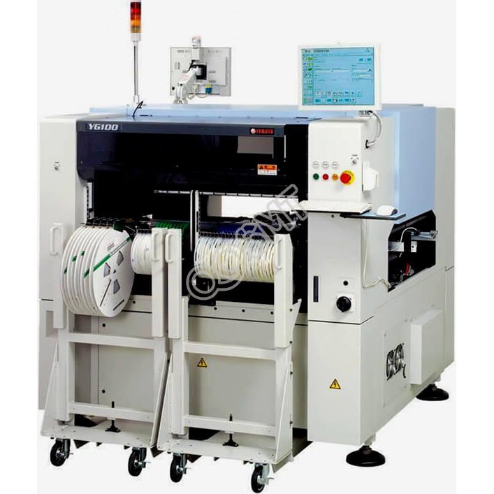 Máquina de escolher e colocar SMT Yamaha YG100 Chip Mounter