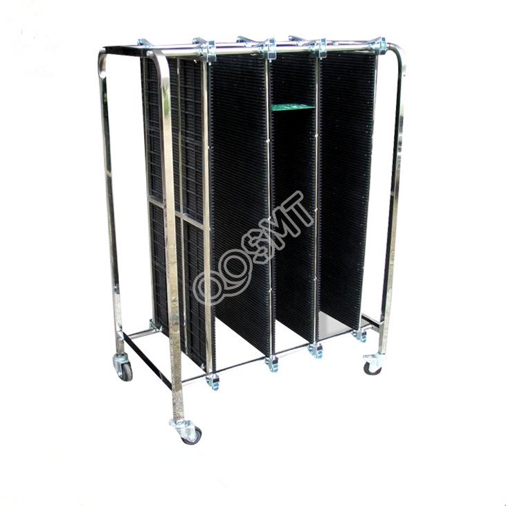 Panel Plastik Trolley Trolley penyimpanan ESD PCB yang dapat disesuaikan