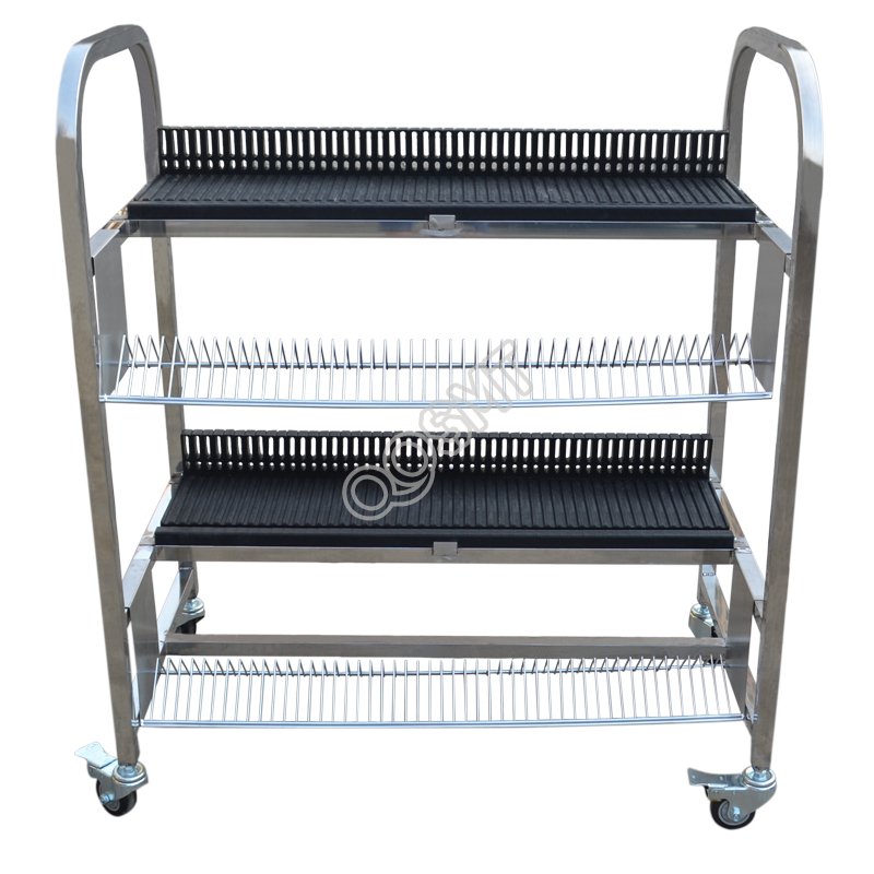 FUJI NXT  Stainless Steel Feeder Cart, Feeder Storage Cart ,Feeder Trolley