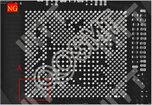 Another problem occurs during BGA device welding process?