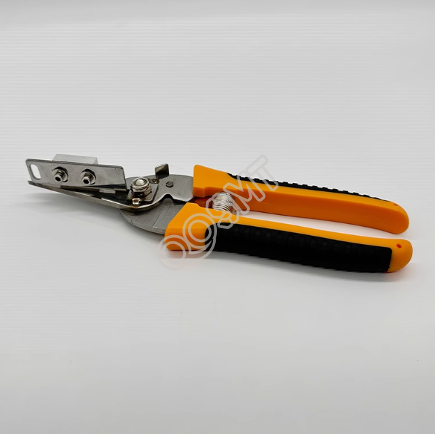 SMT positioning splicing scissors yellow flat mouth SMD carrier tape splicing scissors