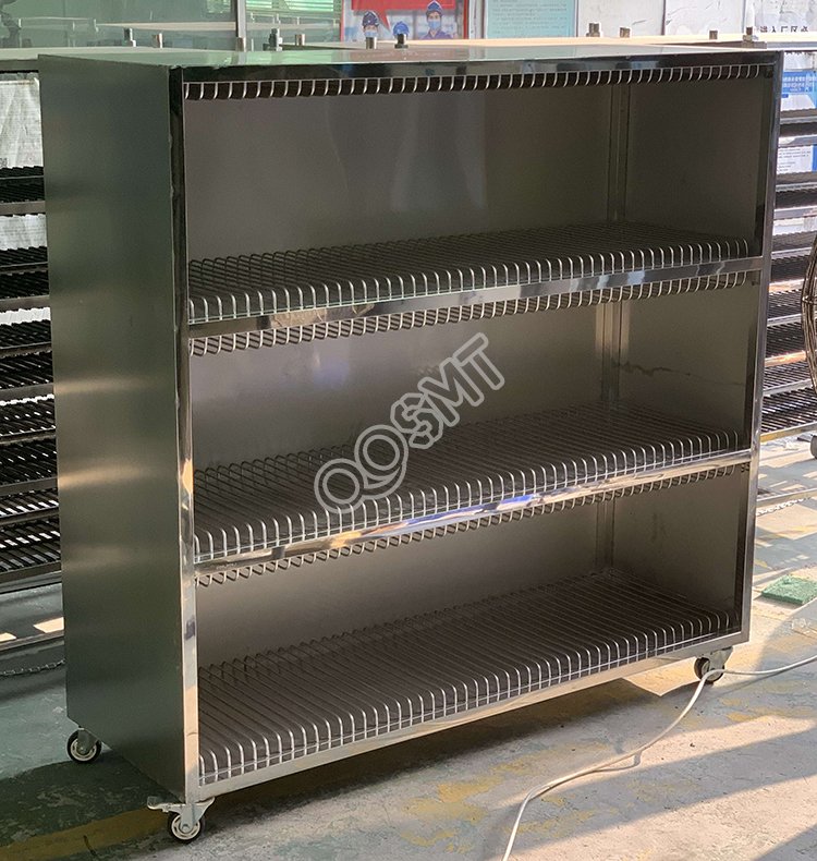 SMT Stencil Cabinet, Stainless Steel Mesh Material Rack, Dustproof Screen Printing Mesh Cabinet